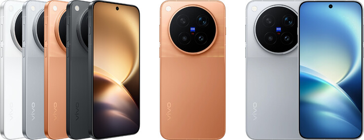 Ontwerp- en kleuropties van de Vivo X500 Pro-serie