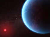 Conceptweergave van exoplaneet K2-18b (Bron: NASA)