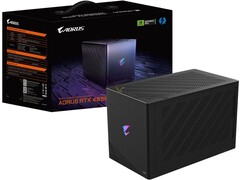 De AORUS RTX 4090 Gaming Box komt later dit jaar beschikbaar. (Beeldbron: Gigabyte via VideoCardz)