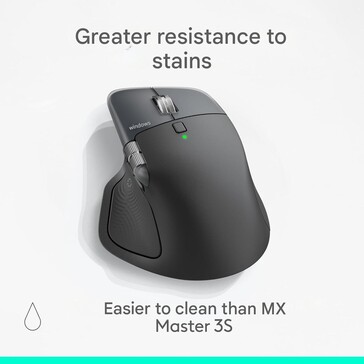 MX Master 4 zal "gemakkelijker schoon te maken en vlekbestendiger" zijn (Afbeeldingsbron: Amazon)