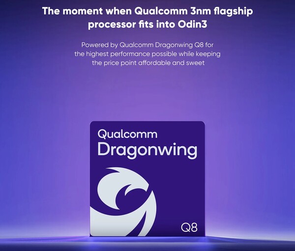 De Odin 3 wordt getroffen door de prijsstijging van Qualcomm-processors, die in september van kracht wordt.