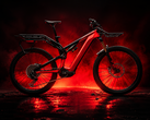 De Specialized Levo 4 X e-bike is verkrijgbaar in een vurig rode kleurstelling