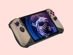 Het MSI Claw handheld gaming-apparaat (Afbeelding bron: MSI)