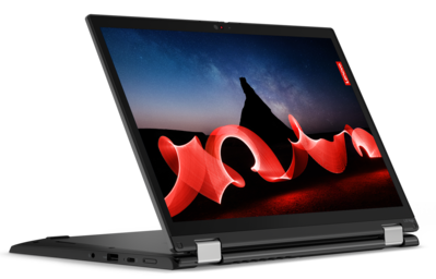 Lenovo ThinkPad L13 Yoga Gen 4 - Thunder Black. (Beeldbron: Lenovo)