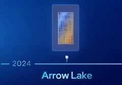 Arrow Lake-S wordt eind 2024 gelanceerd (Afbeelding Bron: Intel)
