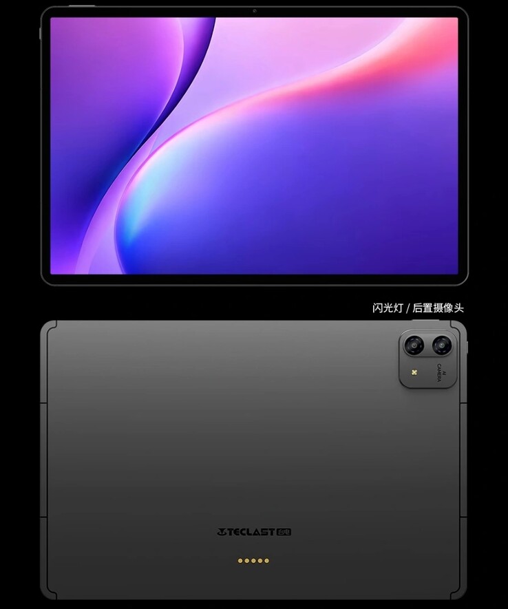De Teclast T70 Pro-tablet kenmerkt zich door een minimalistische, strakke vormgeving.