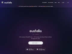 Browserversie van Eustella.