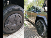 De nieuwe Cybertruck Core wielen met Pirellis voor alle seizoenen (Afbeelding bron: COC)
