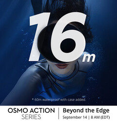DJI zal proberen GoPro&#039;s donder te stelen met de Osmo Action 3. (Beeldbron: DJI)