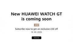 Huawei heeft de aanstaande lancering van de Watch GT 6-serie aangekondigd. (Afbeeldingsbron: Huawei)