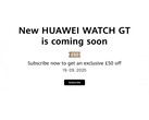 Huawei heeft de aanstaande lancering van de Watch GT 6-serie aangekondigd. (Afbeeldingsbron: Huawei)