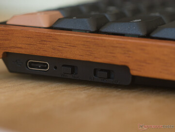 De K3 HE heeft hardware voeding/connectiviteit en OS toggles