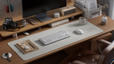 Keychron V3 Ultra draadloos mechanisch toetsenbord in wit (Afbeelding bron: Keychron)