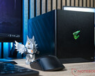 De Gigabyte Aorus RTX 5090 AI Box is nu verkrijgbaar voor $2999,99. Afgebeeld: de Thunderbolt 5 eGPU. (Afbeeldingsbron: Sebastian Bade / Notebookcheck)