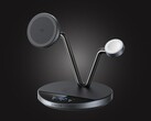 Anker's 3-in-1 MagGo AirCool Wireless Charging Station (foto) zou in september 2025 gelanceerd kunnen worden. (Afbeeldingsbron: Wireless Power Consortium)