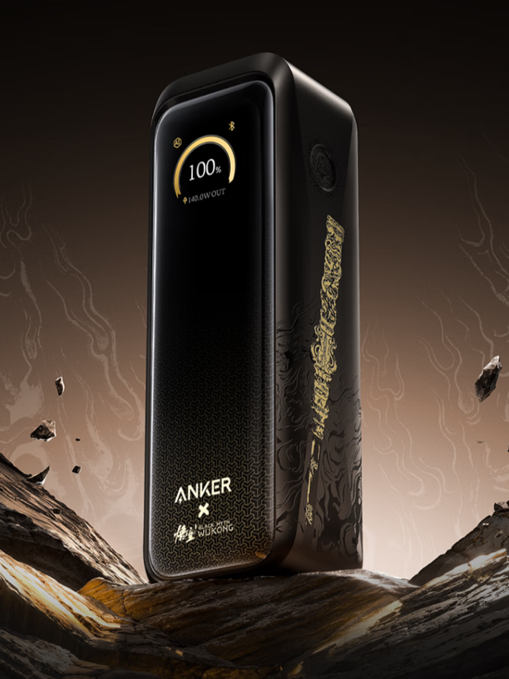 Anker's Prime Power Bank (20K, 220W) Zwarte Mythe: Wukong Limited Edition