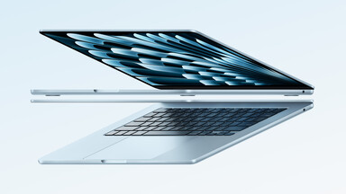 Apple MacBook Air M4 in hemelsblauw. (Afbeeldingsbron: Apple)