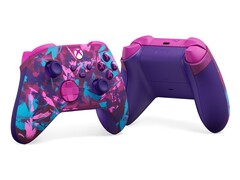 De Heart Breaker Special Edition Xbox Wireless Controller heeft levendige roze, paarse en blauwe tinten. (Afbeeldingsbron: Xbox)