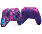 De Heart Breaker Special Edition Xbox Wireless Controller heeft levendige roze, paarse en blauwe tinten. (Afbeeldingsbron: Xbox)