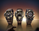 Van links naar rechts: de Casio GR-B300H-5A, GG-B100XMH-5A, GW-9500MH-5.