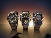 Van links naar rechts: de Casio GR-B300H-5A, GG-B100XMH-5A, GW-9500MH-5.
