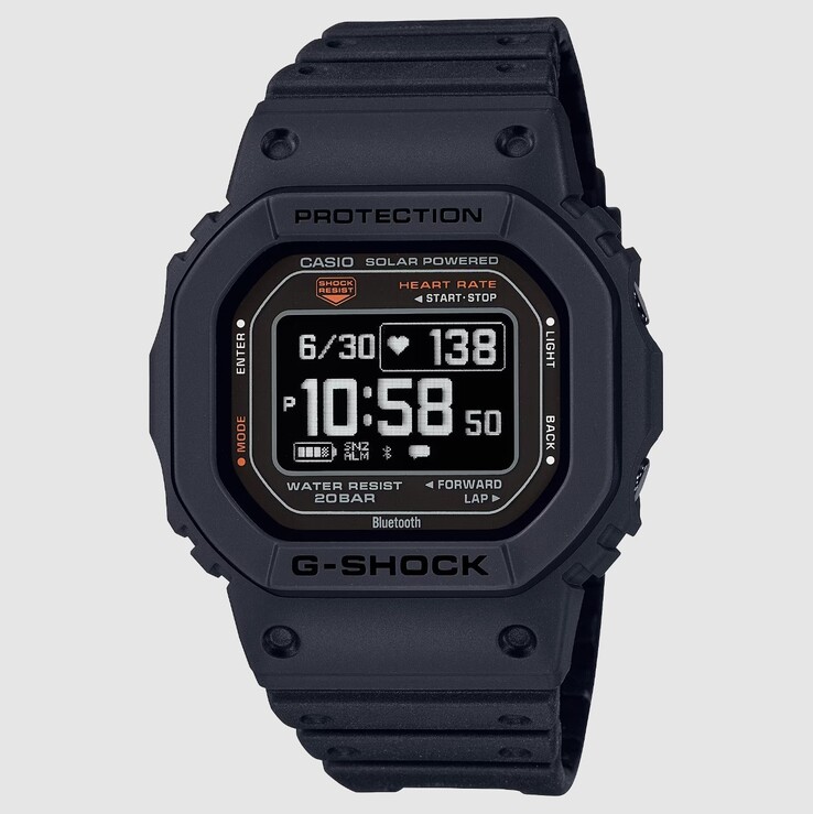 De Casio G-SHOCK MOVE DWH5600-1. (Beeldbron: Casio)