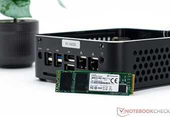 Onze test-SSD van Transcend met 512 GB