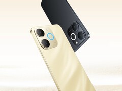 De Realme Narzo 80 Lite 4G is verkrijgbaar in de kleuren strandgoud en obsidiaanzwart (Afbeelding bron: Realme) 
