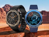 De nieuwe Rollme Hero M1 smartwatch is verkrijgbaar in zwart/goud en zilver/blauw. (Afbeelding: Rollme)