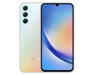 Samsung Galaxy A34 Zilver (Afbeelding Bron: Samsung Newsroom)