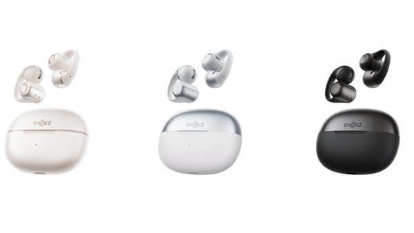 De Shokz OpenDots 2 zijn verkrijgbaar in drie kleuren.