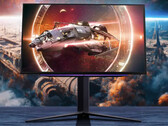 De LG UltraGear OLED 27GS95QE heeft een matte AG coating en een vlakke schermafwerking. (Afbeeldingsbron: LG)