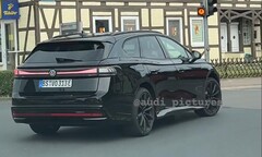 Audi zou volgens geruchten al langer bezig zijn met de ontwikkeling van een stationwagonvariant van zijn aanstaande ID.7 elektrische sedan. (Afbeelding bron: wilcoblok op Instagram)