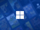Windows 11 domineert nog steeds de lijst. Afgebeeld: Windows 11 logo op Steam achtergrond.
