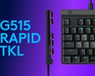 Promotieafbeelding van de nieuwe Logitech G505 Rapid TKL in het zwart. (Afbeeldingsbron: Logitech)