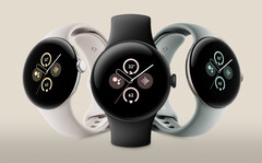 De Pixel Watch 2 in drie van de vier kleurencombinaties. (Afbeeldingsbron: @evleaks)