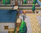 RPG Maker U2U's nieuwe "Perspective 2D" functie in actie.