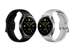 De Xiaomi Watch 2 in zijn twee duidelijke lanceringskleuren. (Afbeeldingsbron: Xiaomi)