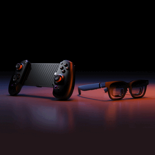 De Abxylute S9V Type-C Mobile Controller voor Viture-brillen heeft een speciale USB-C-poort voor Viture-brillen.