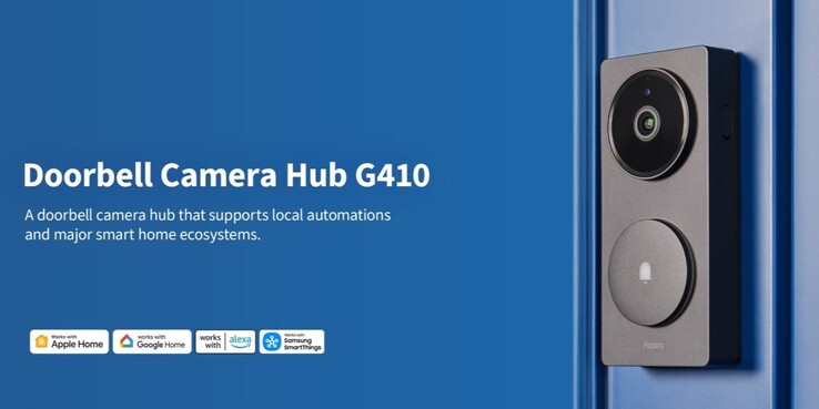 De Aqara Camera Doorbell Hub G410. (Afbeeldingsbron: Aqara)
