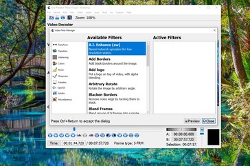 De gebruiker kan de instellingen van elke video/audiocodec waarmee de app compatibel is, afstemmen.