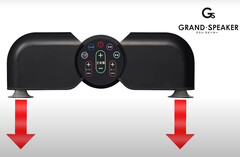 De GS-SP1 Grand Speaker soundbar van Doshisha helpt senioren om tv-programma&#039;s beter te horen zonder het volume harder te zetten. (Afbeeldingsbron: Doshisha)