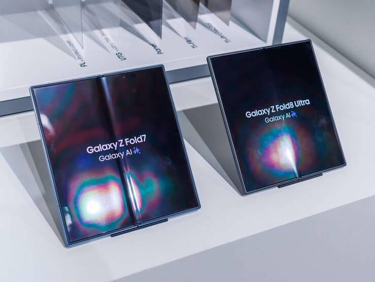 Galaxy Z Fold 7 versus Galaxy Z Fold 8