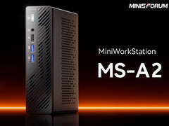 Minisforum toonde de MS-A2 op de Japan IT Week Tokyo Spring Show. Afgebeeld: MS-A1 (Afbeelding bron: Minisforum - bewerkt)