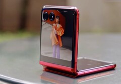 De opvolger van de Motorola Razr 40 Ultra, hier afgebeeld, wordt binnenkort gelanceerd. (Afbeelding: Motorola)