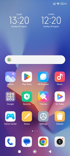 Software op de Xiaomi Redmi Note 12S