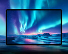 De T70 Pro heeft een 14-inch scherm met een verversingsfrequentie van 60 Hz. Afgebeeld: een promotiefoto waarop het grote scherm van de tablet wordt benadrukt.