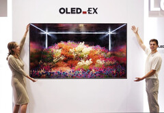 LG OLED.EX-panelen zouden binnen een jaar of zo meer verspreid moeten worden. (Beeldbron: LG)