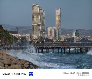 Vivo X300 Pro 200 mm met teleconverter.