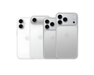 De hele iPhone 17-reeks, inclusief de standaard variant, zal "ultradunne" randen hebben. (Afbeeldingsbron: 数码闲聊站 via Weibo)